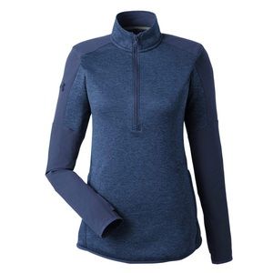 under armor / midnight navy zip pullover size medium womens